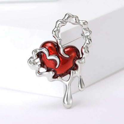 Heart brooch - Jewelry Universe - Jewelry making