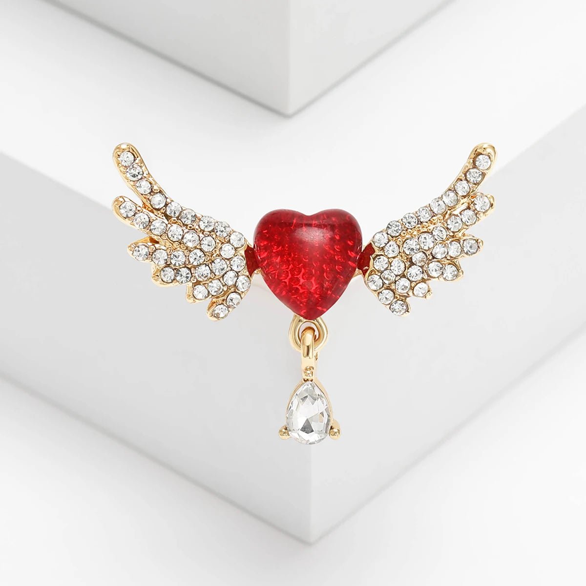 Heart brooch - Jewelry Universe