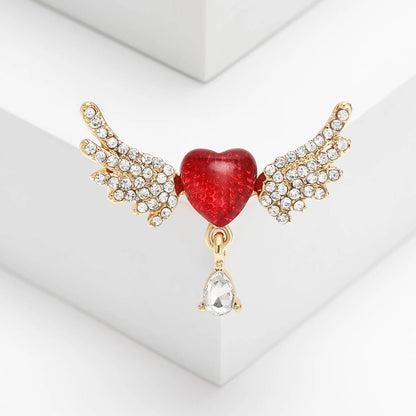 Heart brooch - Jewelry Universe