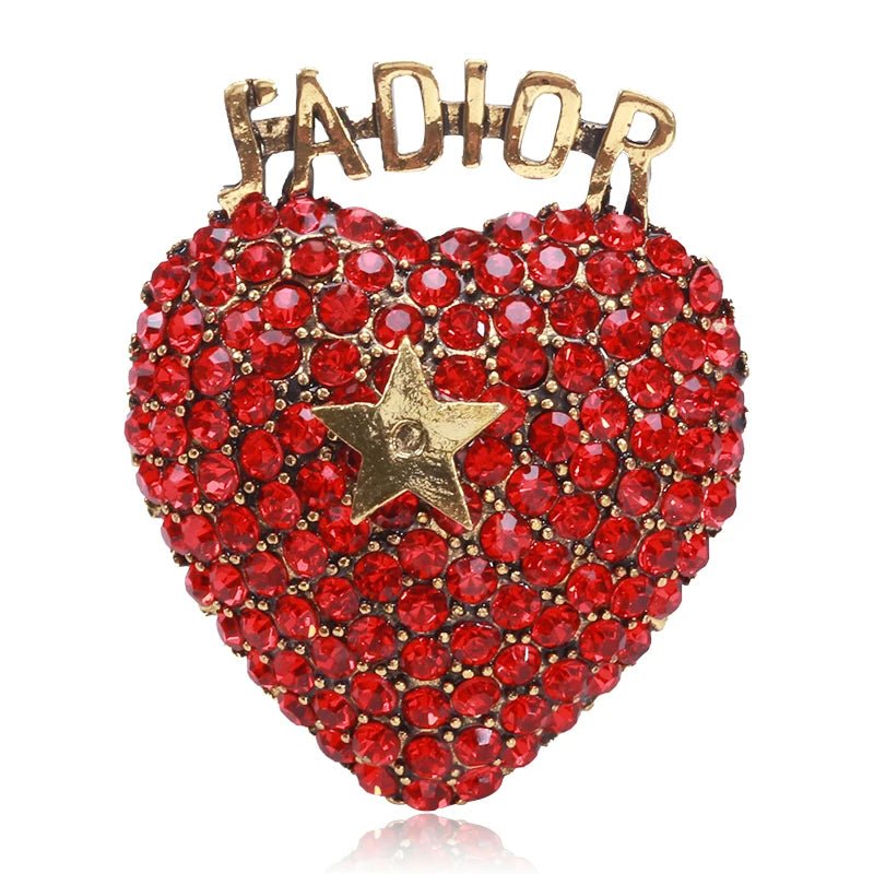 Heart brooch - Jewelry Universe - Jewelry making