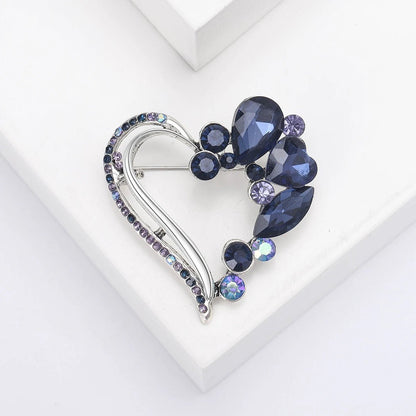 Heart brooch - Jewelry Universe