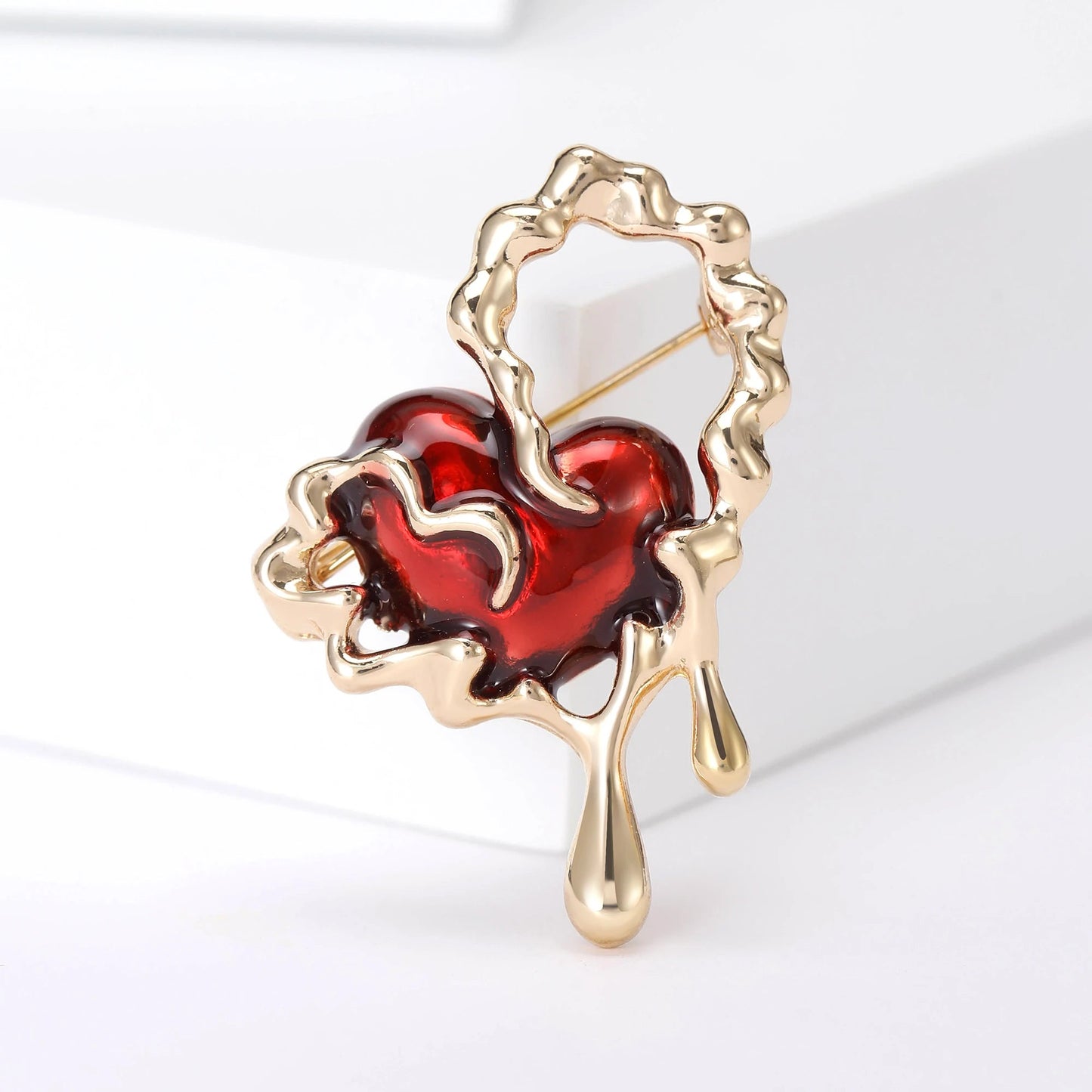 Heart brooch - Jewelry Universe - Jewelry making