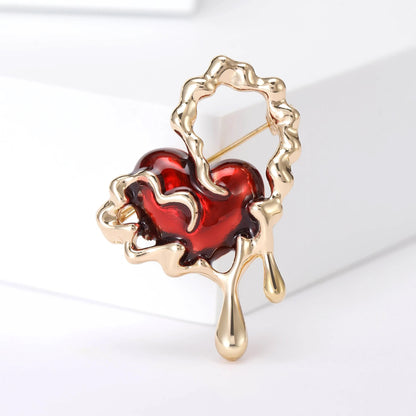 Heart brooch - Jewelry Universe - Jewelry making