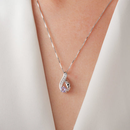Infinity silver pendant - Jewelry Universe