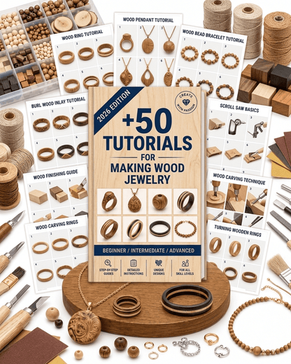 Wood jewelry making course