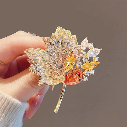 Leaf brooch - Jewelry Universe - Jewelry making