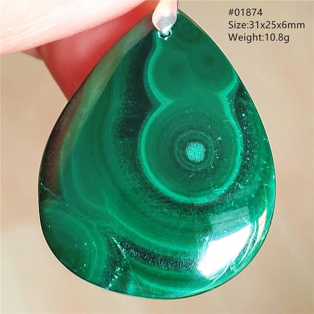 Malachite pendant - Jewelry Universe - Jewelry making