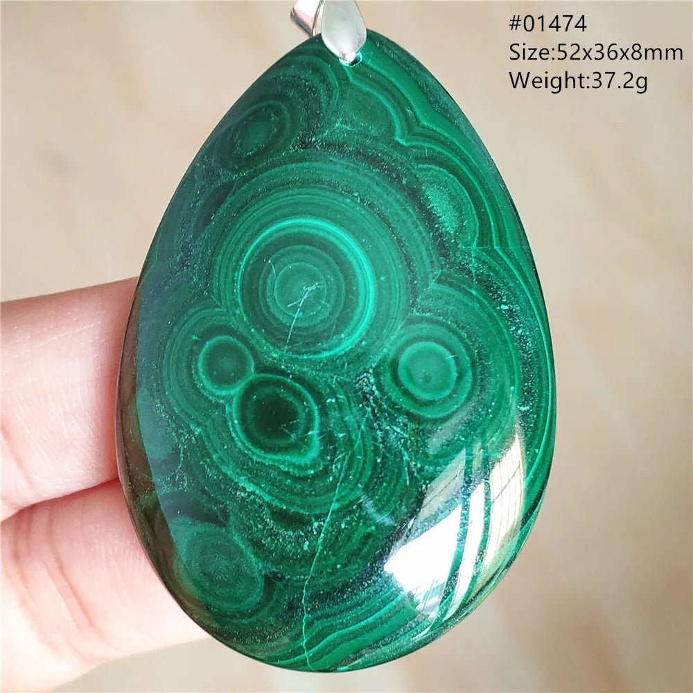 Malachite pendant - Jewelry Universe - Jewelry making