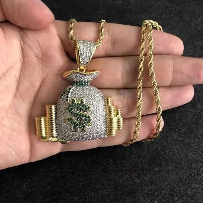 Money bag pendant - Jewelry Universe - Jewelry making
