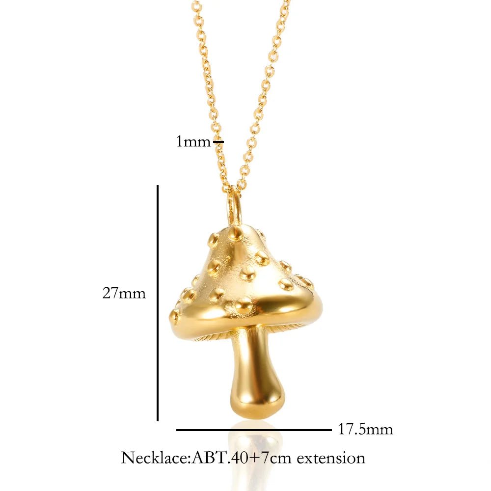 Mushroom pendant - Jewelry Universe - Jewelry making