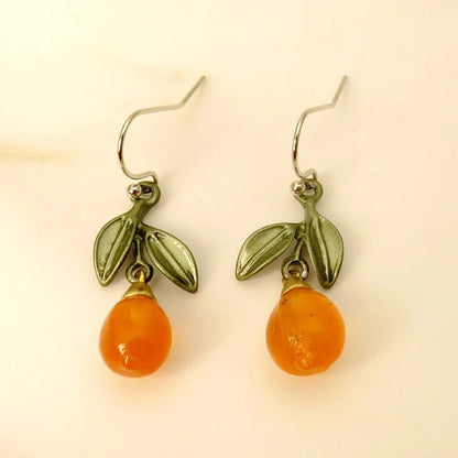 Orange brooch - Jewelry Universe