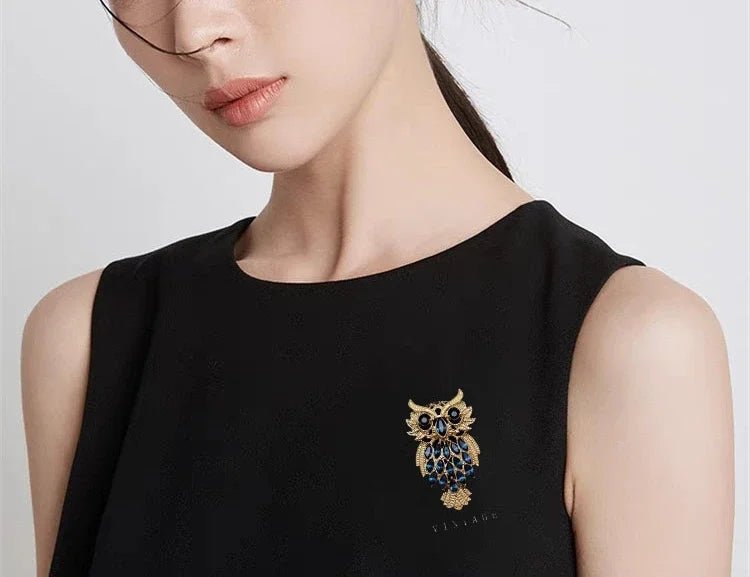 Owl brooch - Jewelry Universe - Jewelry making