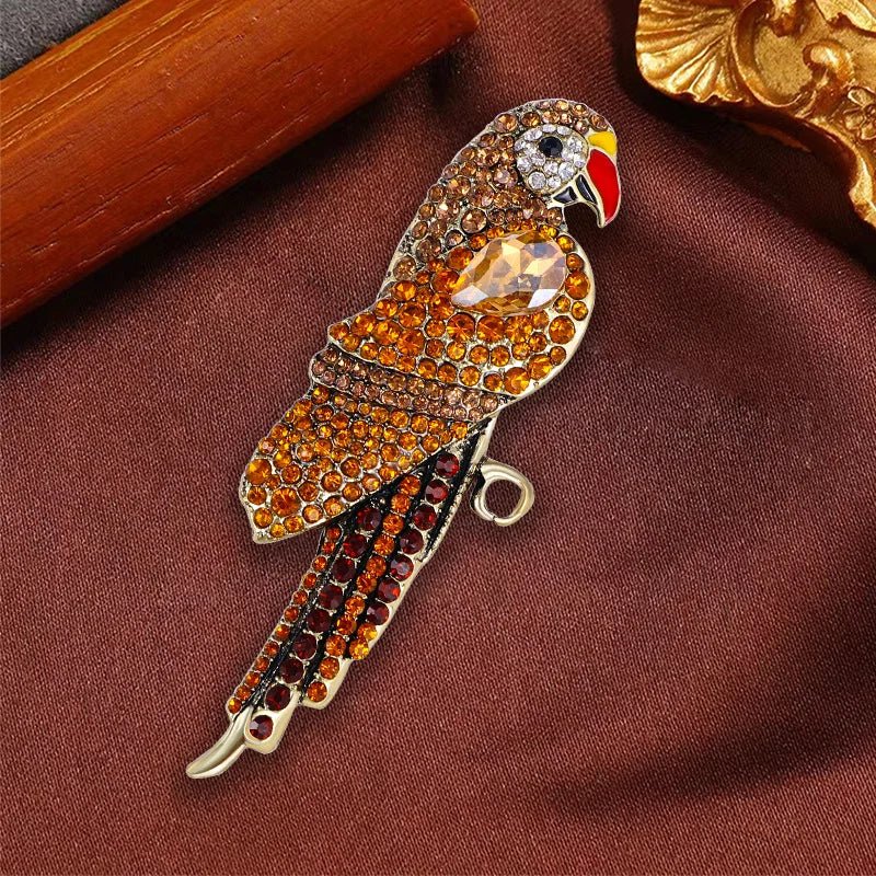Parrot brooch - Jewelry Universe - Jewelry making