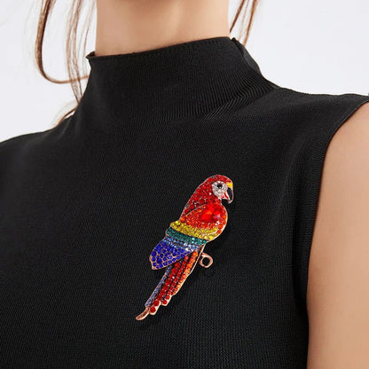 Parrot brooch - Jewelry Universe - Jewelry making