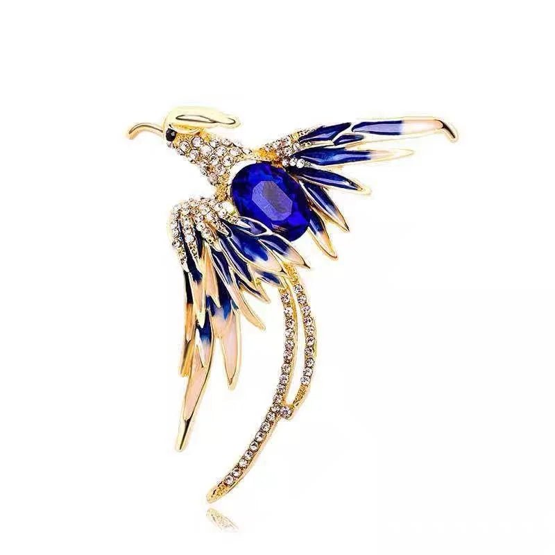 Phoenix bird brooch - Jewelry Universe - Jewelry making