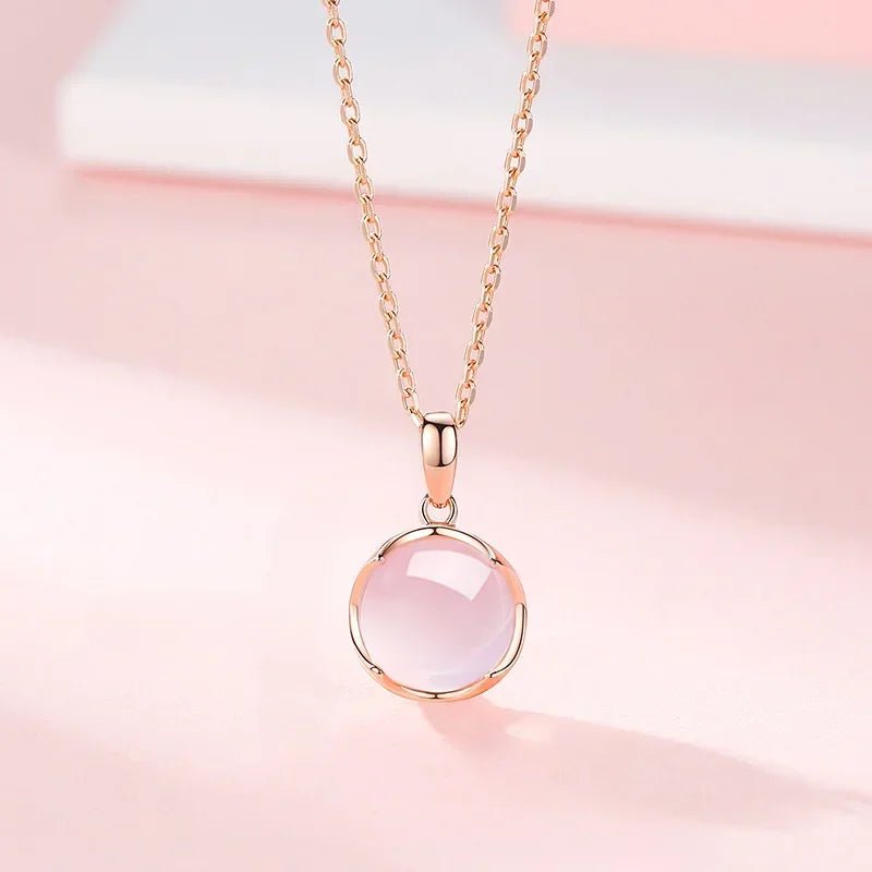 Pink opal pendant - Jewelry Universe - Jewelry making
