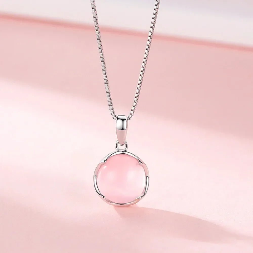 Pink opal pendant - Jewelry Universe - Jewelry making