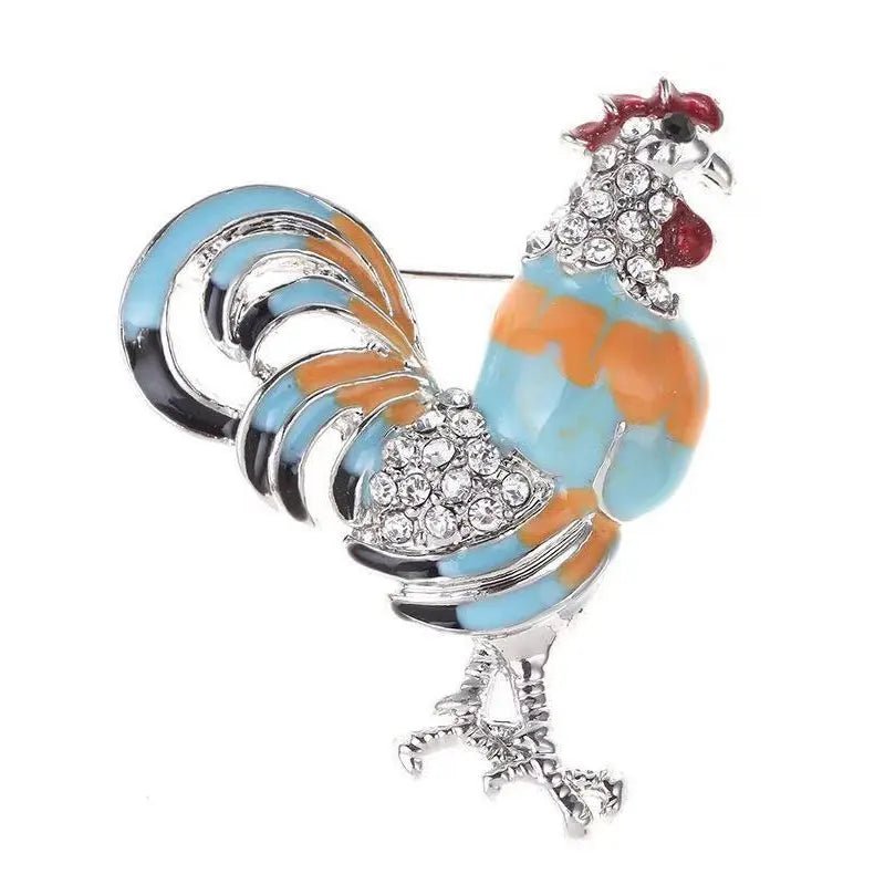Rooster brooch - Jewelry Universe - Jewelry making