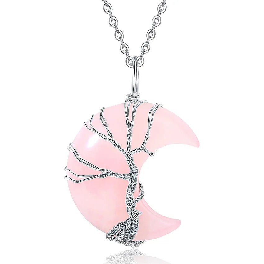 Rose quartz rose pendant - Jewelry Universe - Jewelry making