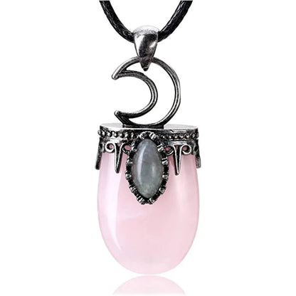 Rose quartz rose pendant - Jewelry Universe - Jewelry making