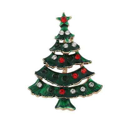 Santa claus brooch - Jewelry Universe