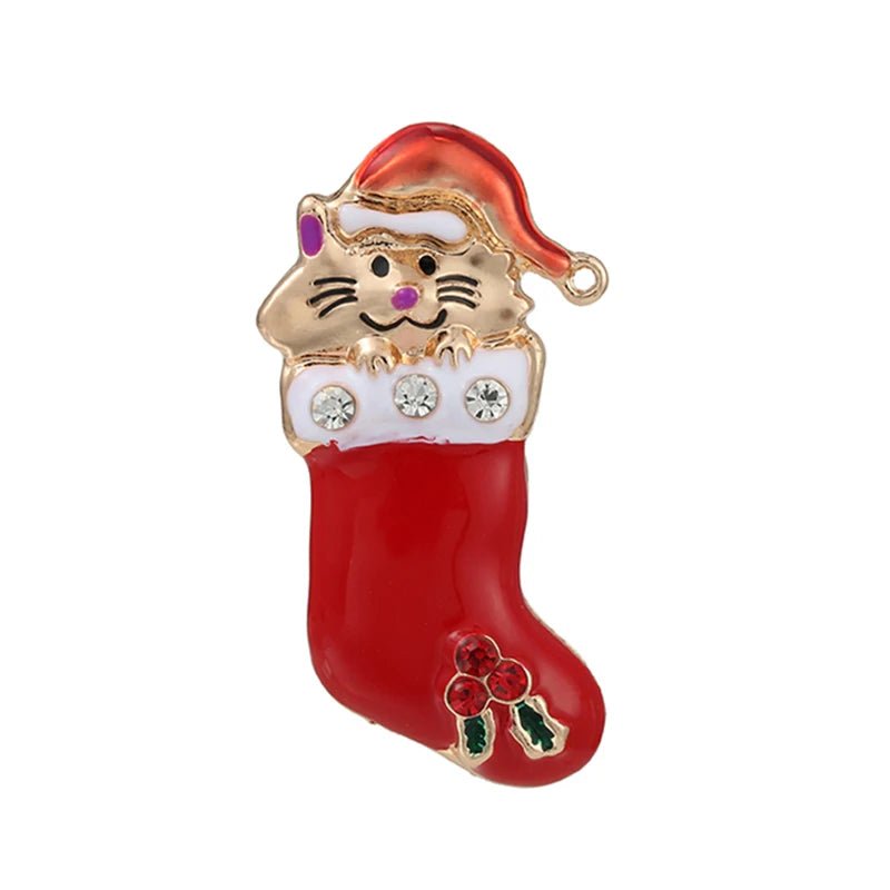 Santa claus brooch - Jewelry Universe - Jewelry making