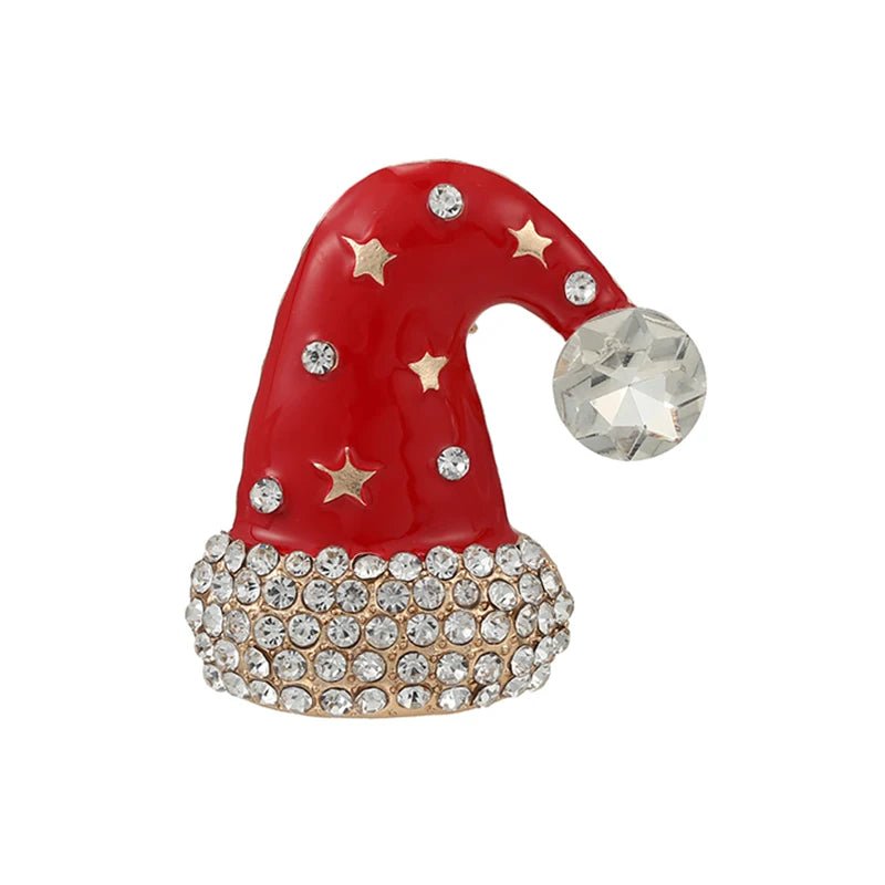 Santa claus brooch - Jewelry Universe