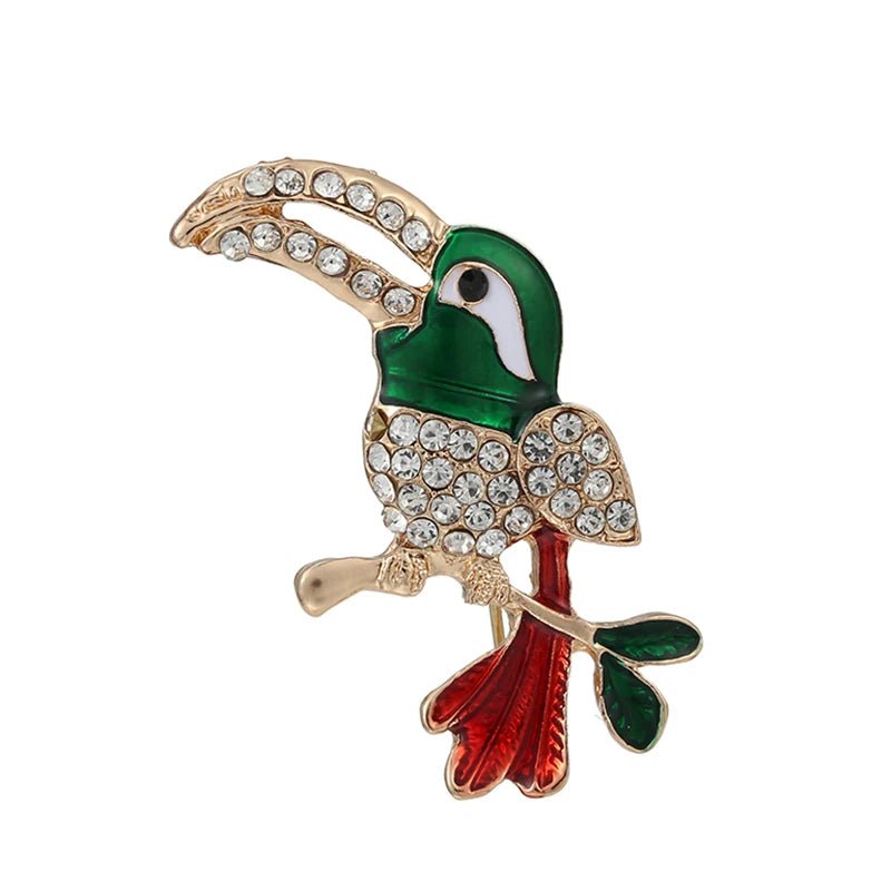 Santa claus brooch - Jewelry Universe
