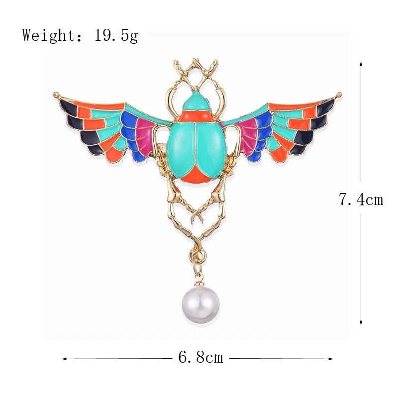 Scarab brooch - Jewelry Universe - Jewelry making