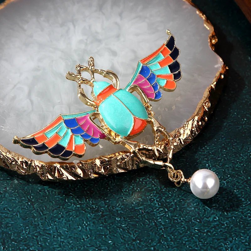 Scarab brooch - Jewelry Universe - Jewelry making