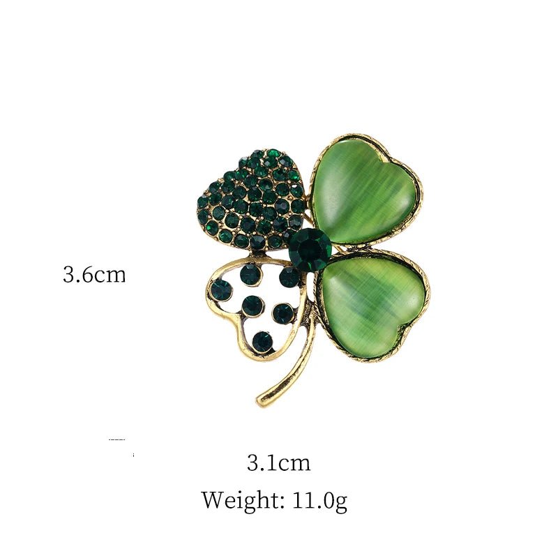 Shamrock brooch - Jewelry Universe - Jewelry making