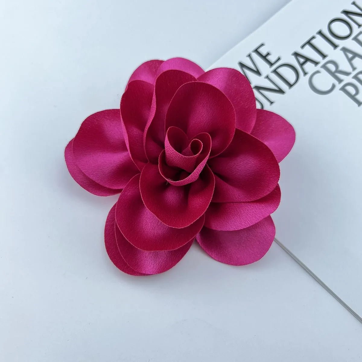Silk flower brooch - Jewelry Universe - Jewelry making