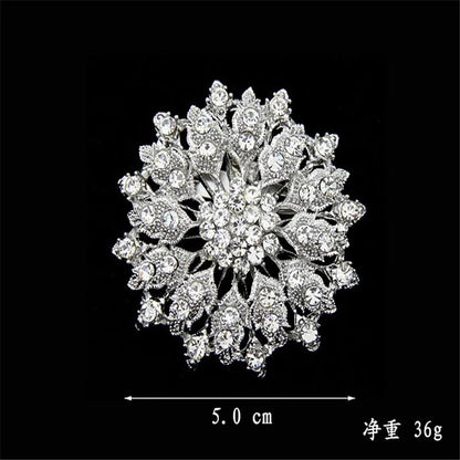 Silver brooch pin - Jewelry Universe