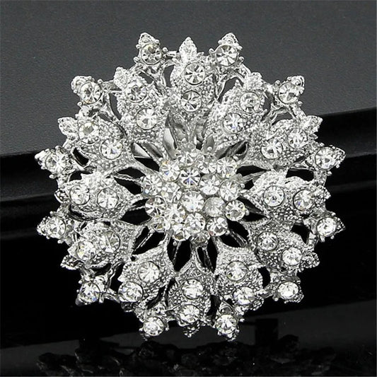 Silver brooch pin - Jewelry Universe