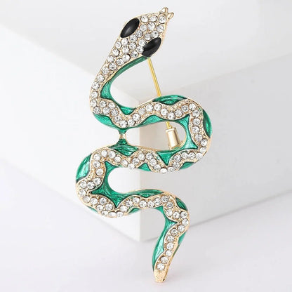 Snake brooch - Jewelry Universe