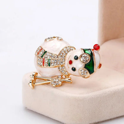 Snowman brooch - Jewelry Universe - Jewelry making