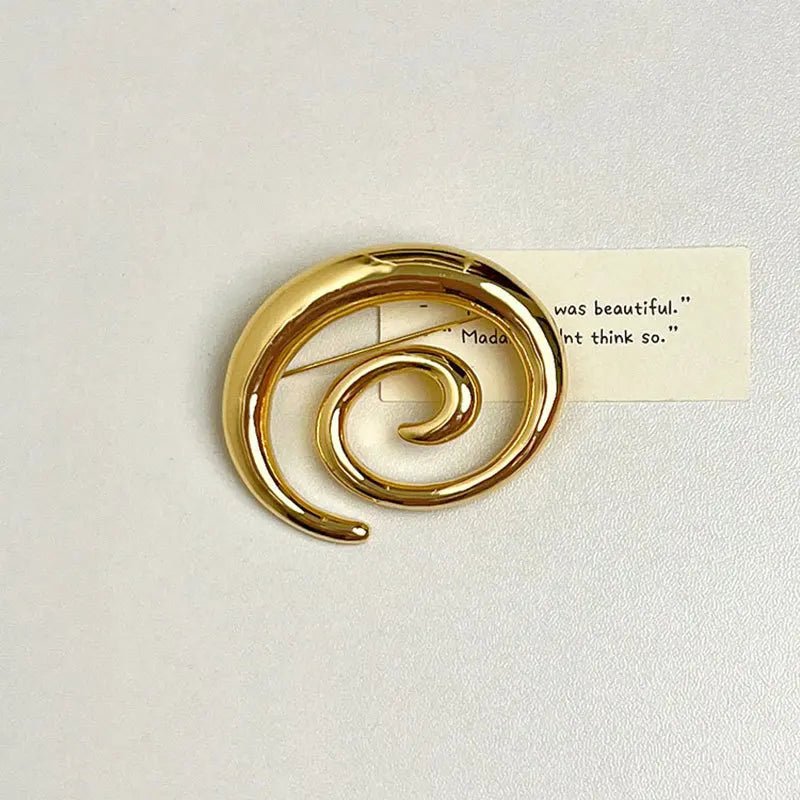 Spiral brooch - Jewelry Universe - Jewelry making