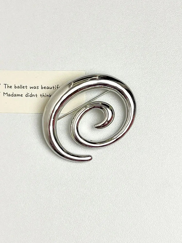 Spiral brooch - Jewelry Universe - Jewelry making