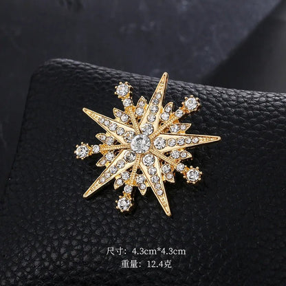 Starburst brooch - Jewelry Universe
