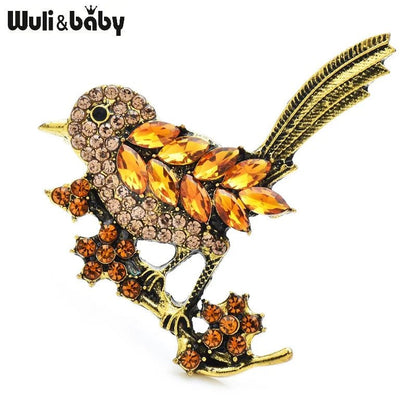 Vintage bird brooch - Jewelry Universe