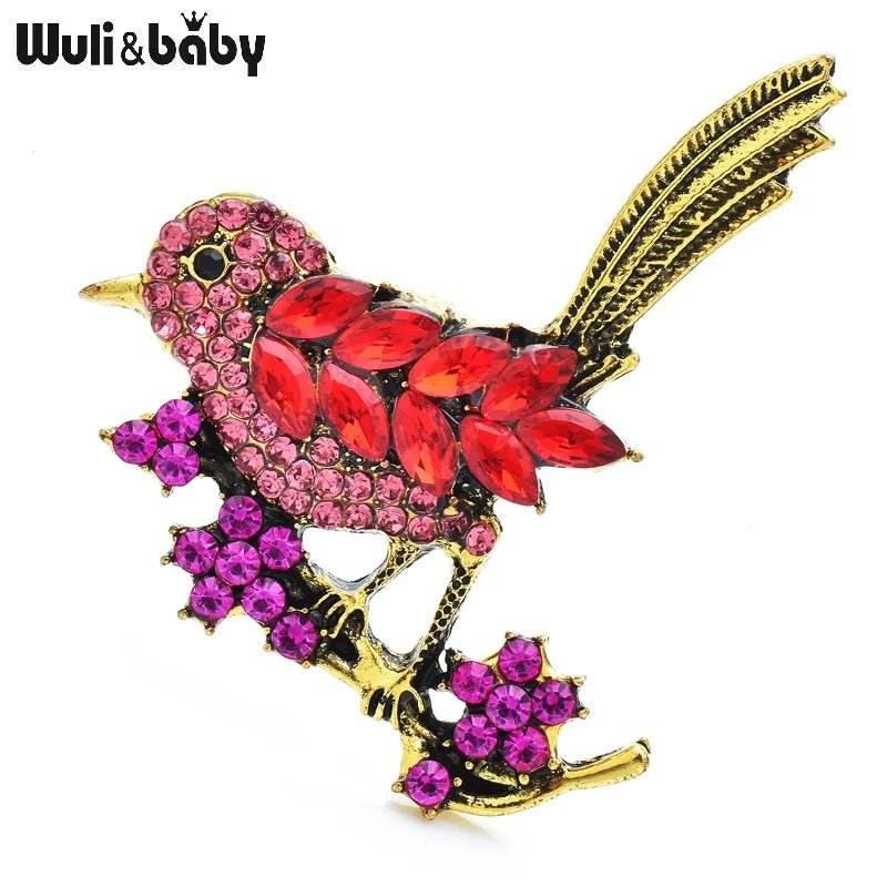 Vintage bird brooch - Jewelry Universe