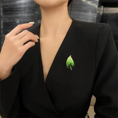 Vintage green brooch - Jewelry Universe - Jewelry making