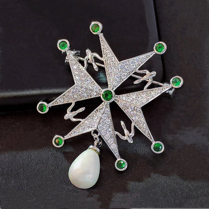 Vintage maltese cross brooch - Jewelry Universe - Jewelry making