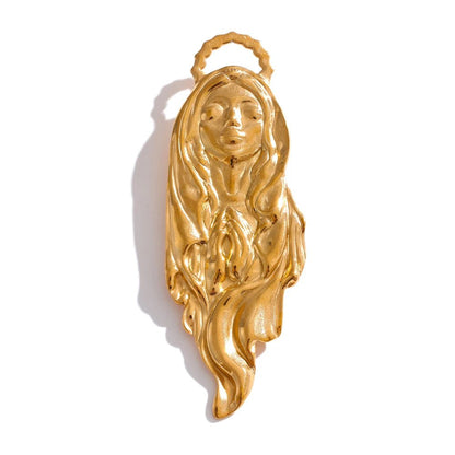 Virgin mary brooch - Jewelry Universe - Jewelry making